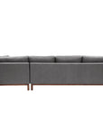 Burbank Large Leather Right Facing Sectional Sofa - Uptown Sebastian