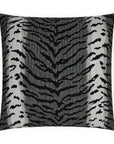 D.V. Kap Calabar Graphite Animal Grey Large Throw Pillow With Insert