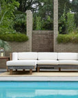 Lloyd Flanders Catalina Left Chaise Sectional Sofa Wicker