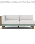 Lloyd Flanders Catalina Right Loveseat Sectional All Weather Wicker