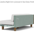 Lloyd Flanders Catalina Right Loveseat Sectional All Weather Wicker