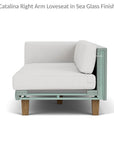 Lloyd Flanders Catalina Right Loveseat Sectional All Weather Wicker