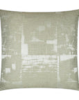 Ciara Alabaster Abstract Tan Taupe Large Throw Pillow With Insert - Uptown Sebastian