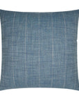 D.V. Kap Clip It Stripes Blue Large Throw Pillow With Insert