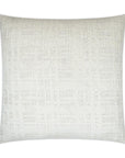 Collateral Ivory Solid Textured Ivory Large Throw Pillow With Insert - Uptown Sebastian