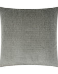 Cuddle Grey Solid Grey Large Throw Pillow With Insert - Uptown Sebastian
