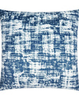Dante Navy Modern Abstract Navy Large Throw Pillow With Insert - Uptown Sebastian