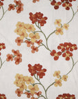 D.V. Kap Demi Sunset Floral Orange Yellow Large Throw Pillow