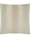 Eleanor Blush Stripes Blush Large Throw Pillow With Insert - Uptown Sebastian