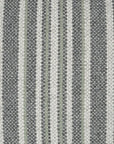 Ernest Graphite Stripes Grey Large Throw Pillow With Insert - Uptown Sebastian