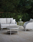 Essence Outdoor Wicker Loveseat and Chair Set with Tables Lloyd Flanders - Uptown Sebastian