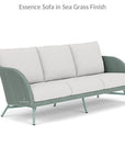 Lloyd Flanders Essence Sofa All Weather Wicker Furniture Made USA