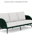 Lloyd Flanders Essence Sofa All Weather Wicker Furniture Made USA