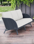 Lloyd Flanders Essence Sofa All Weather Wicker Furniture Made USA