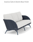Lloyd Flanders Essence Sofa All Weather Wicker Furniture Made USA