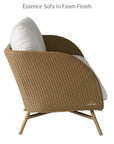 Lloyd Flanders Essence Sofa All Weather Wicker Furniture Made USA