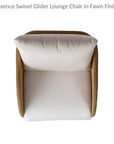 Lloyd Flanders Essence Swivel Glider Lounge Chair Wicker Furniture