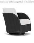 Lloyd Flanders Essence Swivel Glider Lounge Chair Wicker Furniture