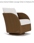 Lloyd Flanders Essence Swivel Glider Lounge Chair Wicker Furniture