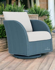 Lloyd Flanders Essence Swivel Glider Lounge Chair Wicker Furniture