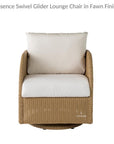 Lloyd Flanders Essence Swivel Glider Lounge Chair Wicker Furniture
