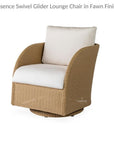 Lloyd Flanders Essence Swivel Glider Lounge Chair Wicker Furniture