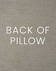 D.V. Kap Frayed Travertine Textured Tan Large Throw Pillow
