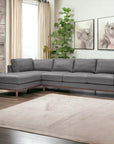 Freehand Leather Sectional With Chaise Made to Order - Uptown Sebastian