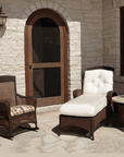 Lloyd Flanders Grand Traverse 3Pc Set Chaise Lounge Rocker Chair