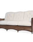 Lloyd Flanders Grand Traverse Patio Deep Sofa Sunbrella Cushions
