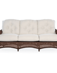 Lloyd Flanders Grand Traverse Patio Deep Sofa Sunbrella Cushions