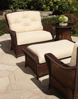 Grand Traverse Patio Lounge Chair & A Half With Sunbrella Cushions - Uptown Sebastian
