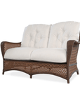 Grand Traverse Patio Loveseat With Sunbrella Cushions Lloyd Flanders - Uptown Sebastian
