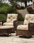 Lloyd Flanders Replacement Cushions for Grand Traverse Swivel Chair