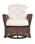Lloyd Flanders Grand Traverse Swivel Glider Lounge Chair Sunbrella