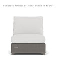 Lloyd Flanders Hamptons Sectional Unit All-Weather Outdoor Furniture