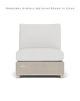 Lloyd Flanders Hamptons Sectional Unit All-Weather Outdoor Furniture