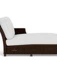 Hamptons Left Arm Chaise Unit All-Weather Outdoor Furniture Lloyd Flanders - Uptown Sebastian