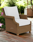 Hamptons Outdoor Furniture Wicker Lounge Chair Lloyd Flanders - Uptown Sebastian