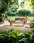 Hamptons Outdoor Furniture Wicker Lounge Chair Lloyd Flanders - Uptown Sebastian