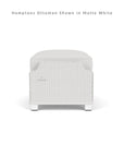 Hamptons Outdoor Furniture Wicker Ottoman Lloyd Flanders - Uptown Sebastian