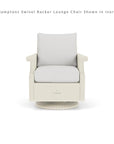 Hamptons Outdoor Furniture Wicker Swivel Rocker Lounge Chair - Uptown Sebastian