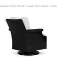 Hamptons Outdoor Furniture Wicker Swivel Rocker Lounge Chair - Uptown Sebastian
