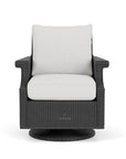 Hamptons Outdoor Furniture Wicker Swivel Rocker Lounge Chair - Uptown Sebastian