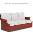 Hamptons Outdoor Wicker 6 PC Sofa Set With Chairs and Tables - Uptown Sebastian