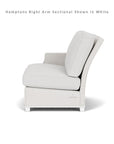 Lloyd Flanders Hamptons Outdoor Wicker L-Shaped Sectional Side Table