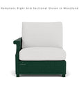 Lloyd Flanders Hamptons Outdoor Wicker L-Shaped Sectional Side Table