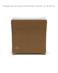 Lloyd Flanders Hamptons Outdoor Wicker L-Shaped Sectional Side Table