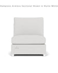 Lloyd Flanders Hamptons Outdoor Wicker L-Shaped Sectional Side Table