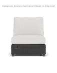 Lloyd Flanders Hamptons Outdoor Wicker Sectional Lounge Set Chair